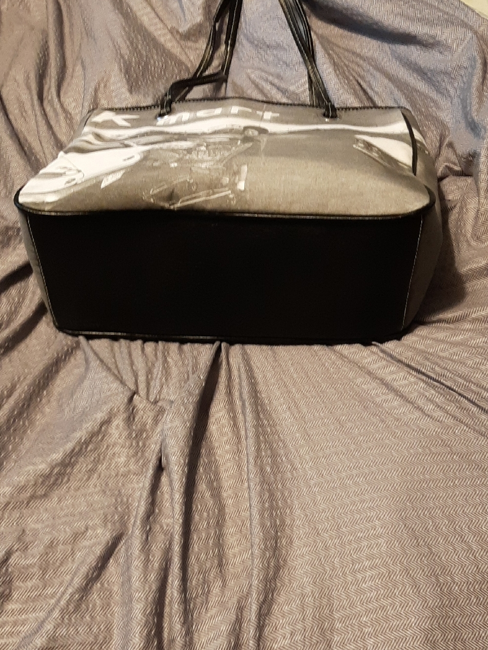 Kmart Vintage Graphic Shopper Tote in Black and White - Picture 4 of 5